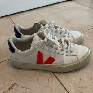 Veja sneakers navy and orange